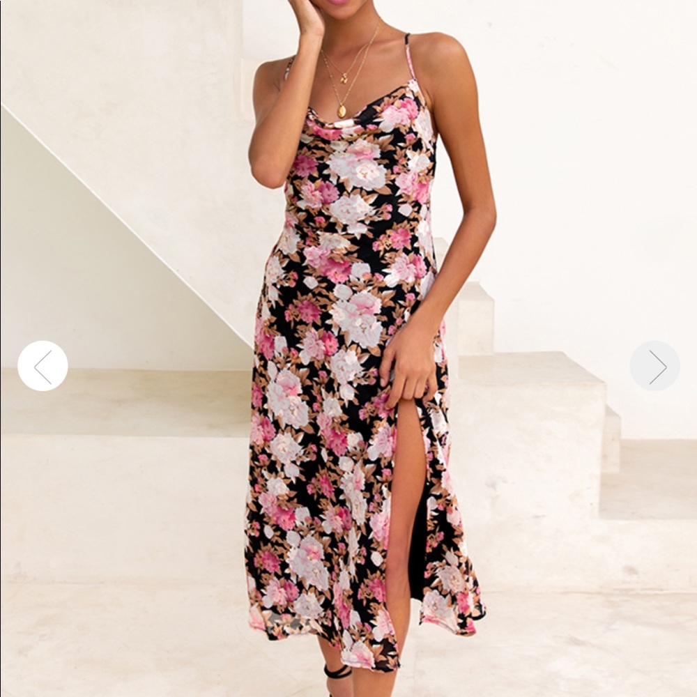 NWT Imparlour Midi Dress. Size M - Picture 4 of 10